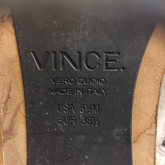 Vince Booties size 8.5 made in Italy - Picture 6 of 7